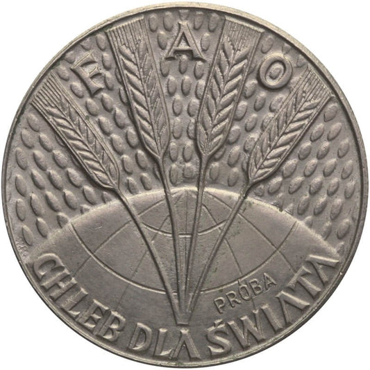 10 zł, FAO - Chleb dla Świata - próba