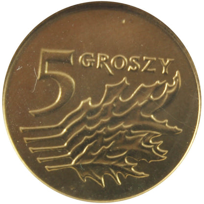 5 groszy 2009 MS 65