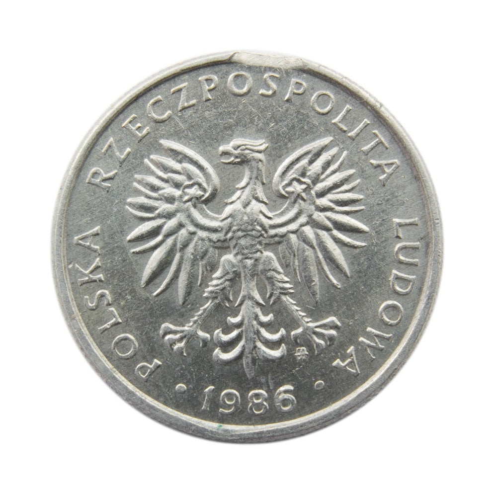 DESTRUKT 50 groszy 1986, stan 2-