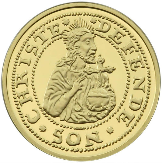 Replika Gdańsk, grosz oblężniczy 1577, Srebro 925, platerowany, 2009 r.