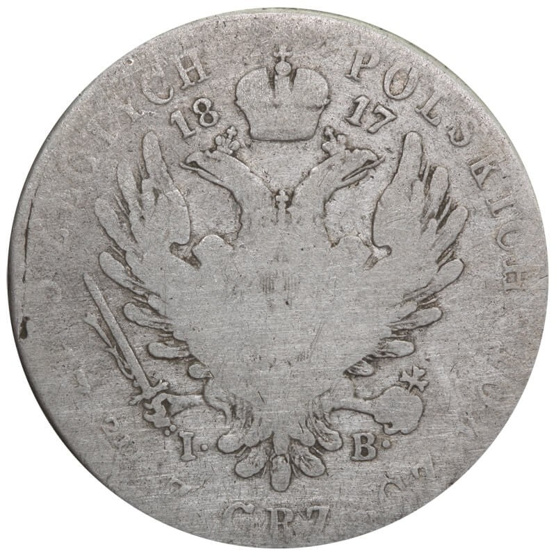 Królestwo Polskie  5 złotych, 1817, stan 4